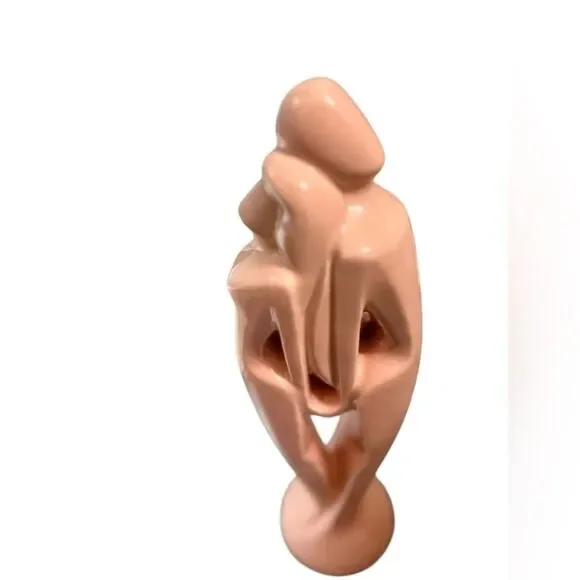 Haeger 1980s Modern Deco Pottery
Salmon Lovers Harmony Man Woman vintage - Picture 2 of 7